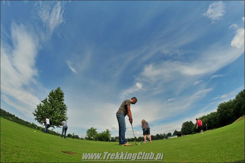Golf - akademia golfa dla firm, turbo golf w kopalni