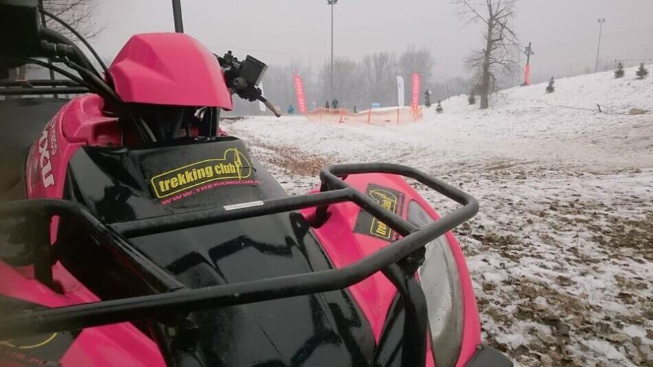 jazda na quadach zimą. Ubranie na quady zimą. 